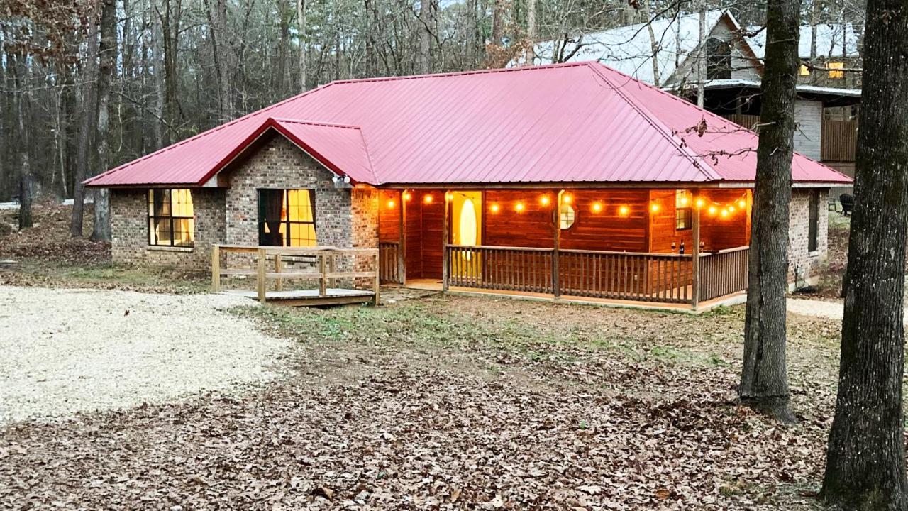 3Bd Cabin Family Fun Arcade Games Fire Pit 5 Min From Lake Fishing Hunting Broken Bow Εξωτερικό φωτογραφία